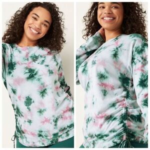 🆕VS PINK campus long sleeve ruched tee